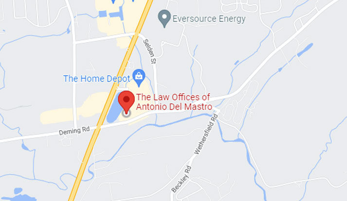 the map image of The Law Offices of Antonio Del Mastro